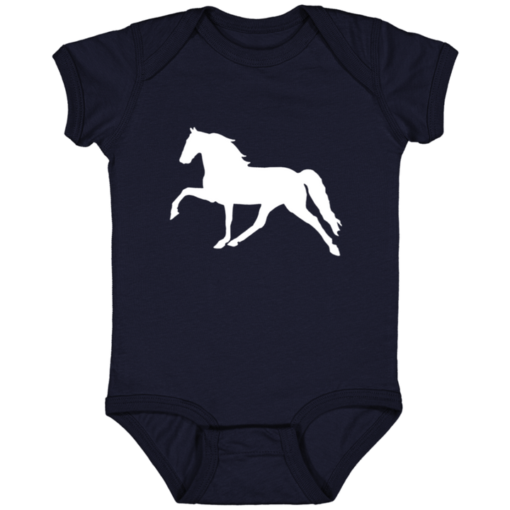 Tennessee Walking Horse (Pleasure) 4424 Infant Fine Jersey Bodysuit