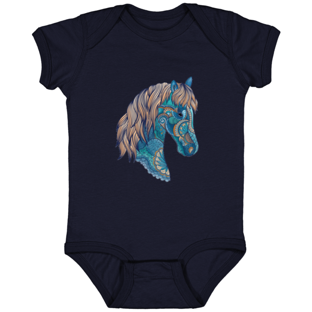 MPS BLUE MAGIC 4424 Infant Fine Jersey Bodysuit