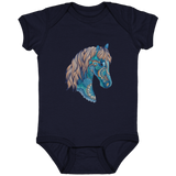 MPS BLUE MAGIC 4424 Infant Fine Jersey Bodysuit
