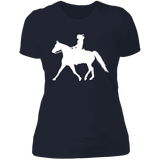 Missouri Fox Trotter LADY FINAL ART WHITE NL3900 Ladies' Boyfriend T-Shirt