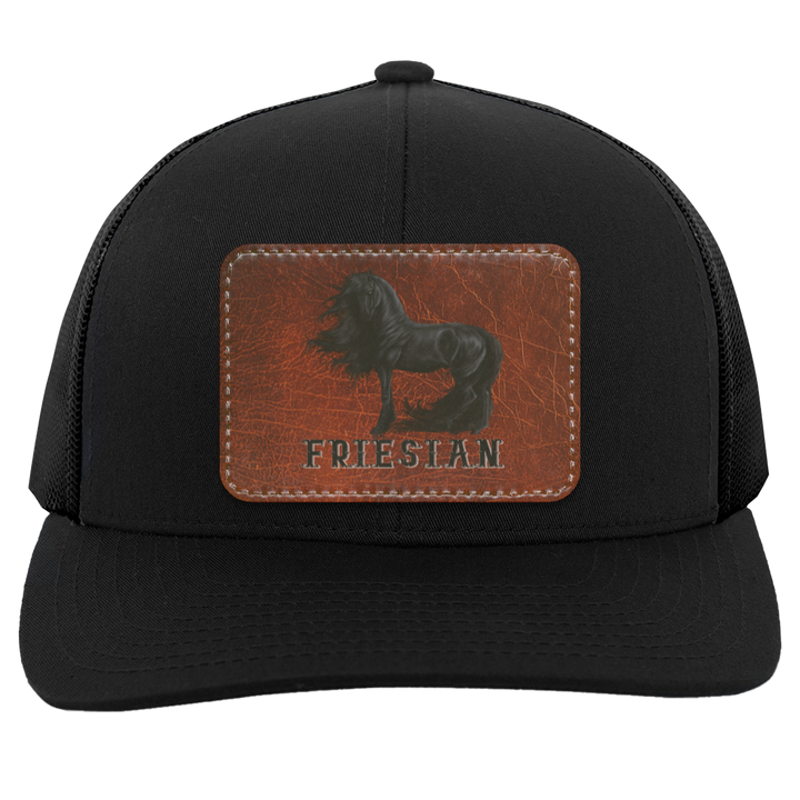 FRIESIAN ON LEATHER 104C Trucker Snap Back - Patch