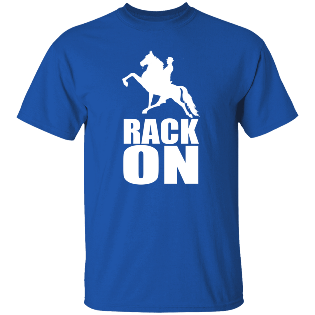 RACK ON RACKING (WHITE ART) G500 5.3 oz. T-Shirt