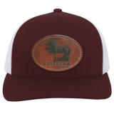 FRIESIAN ON LEATHER 104C Trucker Snap Back - Patch