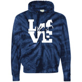 Love (TWH Pleasure) CD877 Unisex Tie-Dyed Pullover Hoodie
