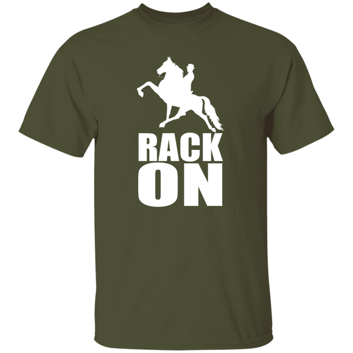 RACK ON RACKING (WHITE ART) G500 5.3 oz. T-Shirt