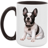FRENCHIE PUPPY (5) AM15OZ 15oz. Accent Mug