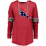 Rebel on the Rail Tennessee Walking Horse Performance 229390 Ladies Hooded Low Key Pullover