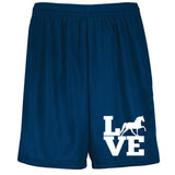 Love (TWH Pleasure) 1851 Youth Moisture-Wicking Mesh Shorts