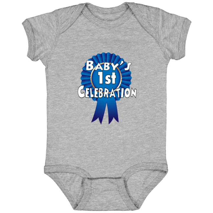 Babys First Celebration 4424 Infant Fine Jersey Bodysuit