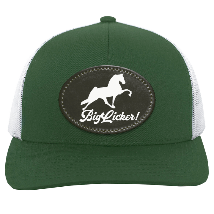 BIG LICKER PATCH HATTRUCKER HAT ( THREE SHAPES-12 COLORS AND STYLES)