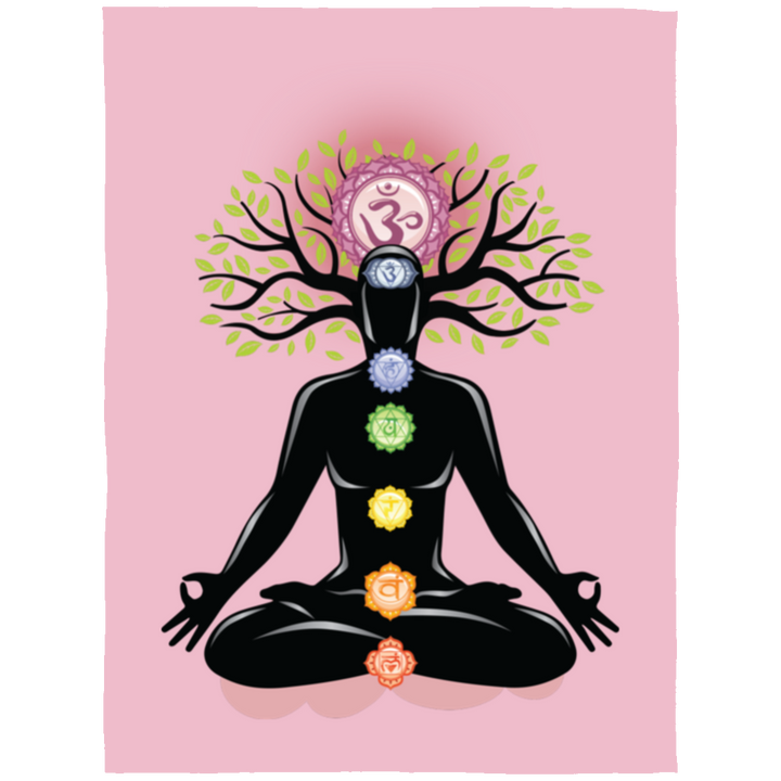 CHAKRAS PLUSH BLANKET (12 STYLES AND SIZES)