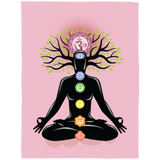 CHAKRAS PLUSH BLANKET (12 STYLES AND SIZES)