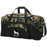 MORGAN STYLE 1 (WHITE) 4HORSE BG99 Colorblock Sport Duffel