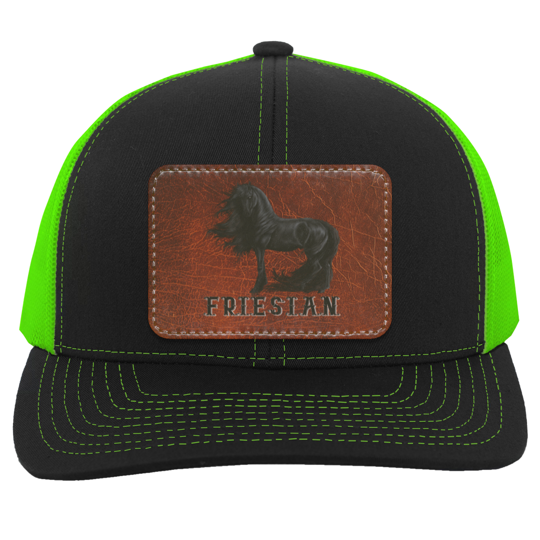 FRIESIAN ON LEATHER 104C Trucker Snap Back - Patch