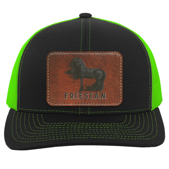 FRIESIAN ON LEATHER 104C Trucker Snap Back - Patch
