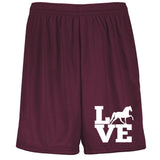 Love (TWH Pleasure) 1851 Youth Moisture-Wicking Mesh Shorts