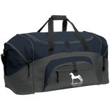 MORGAN STYLE 1 (WHITE) 4HORSE BG99 Colorblock Sport Duffel
