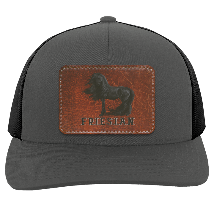 FRIESIAN ON LEATHER 104C Trucker Snap Back - Patch