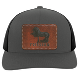 FRIESIAN ON LEATHER 104C Trucker Snap Back - Patch