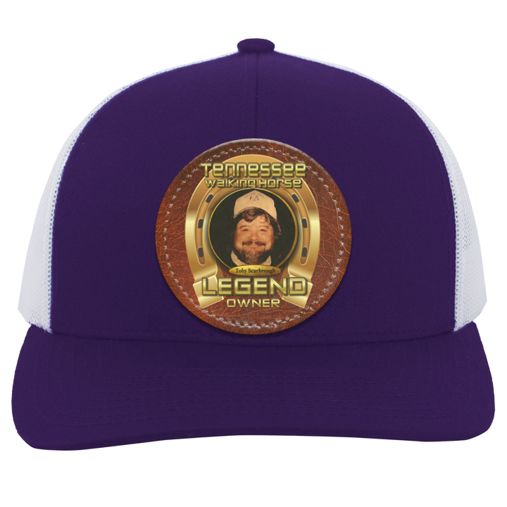 TOBY SCARBROUGH (TWH LEGENDS) HAT 104C Trucker Snap Back - Patch