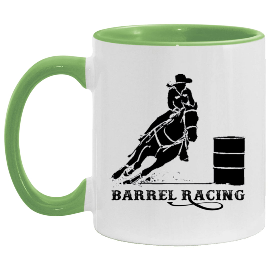 BARREL  ART TUMBLER 4HORSE AM11OZ 11 oz. Accent Mug