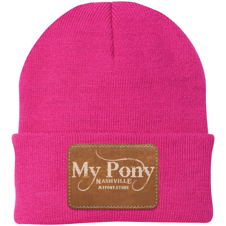 MY PONY NASHVILLE CP90 Knit Cap - Patch