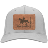 MISSOURI FOX TROTTER ON LEATHER CP80 Twill Cap - Patch