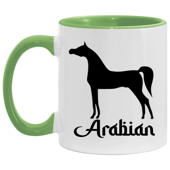 ARABIAN ART TUMBLER 4HORSE AM11OZ 11 oz. Accent Mug