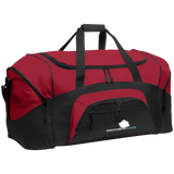 DISCOVERY PLACE LOGO 2023 DESIGN 1 BG99 Colorblock Sport Duffel