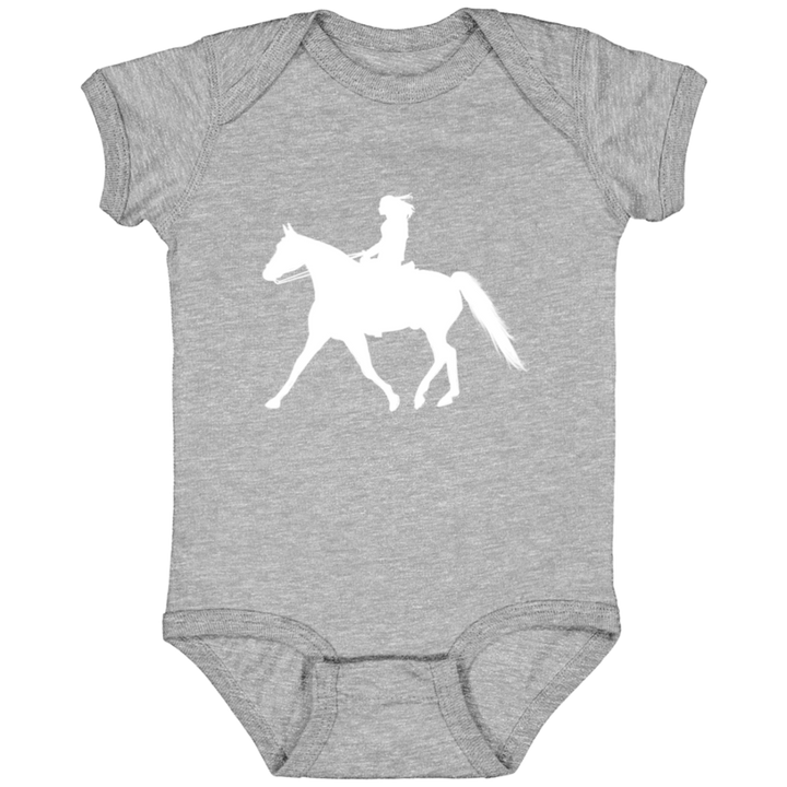 Missouri Fox Trotter LADY FINAL ART WHITE 4424 Infant Fine Jersey Bodysuit