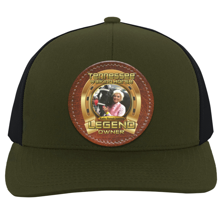 KATHY PARROTT JAMISON (TWH LEGENDS) HAT 104C Trucker Snap Back - Patch