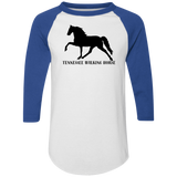 Tennessee Walker (black) 4HORSE 4420 Colorblock Raglan Jersey