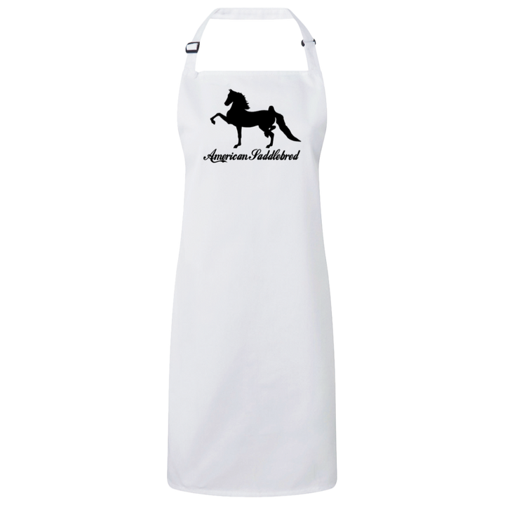 American Saddlebred 2 (black) RP150 Sustainable Unisex Bib Apron