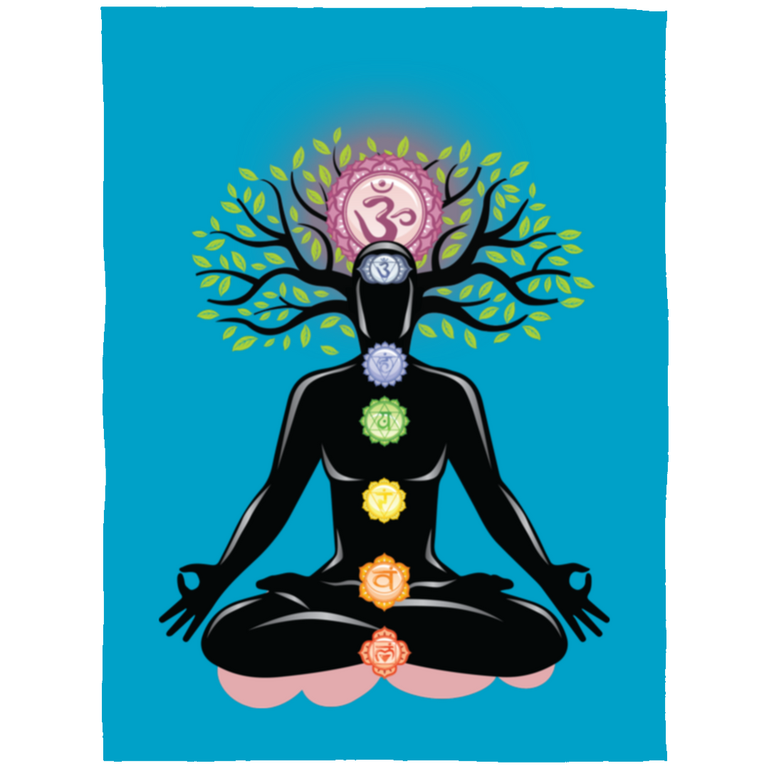 CHAKRAS PLUSH BLANKET (12 STYLES AND SIZES)