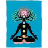 CHAKRAS PLUSH BLANKET (12 STYLES AND SIZES)