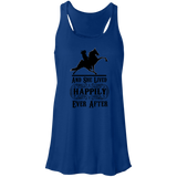 HAPPILY EVER AFTER (TWH Performance) Blk B8800 Flowy Racerback Tank