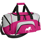 TENNESSEE WALKING HORSE DESIGN 3 JMD (WHITE) BG99 Colorblock Sport Duffel