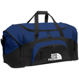 NOT SHIT FACED (WHITE) BG99 Colorblock Sport Duffel