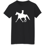 Missouri Fox Trotter LADY FINAL ART WHITE G500L Ladies' 5.3 oz. T-Shirt