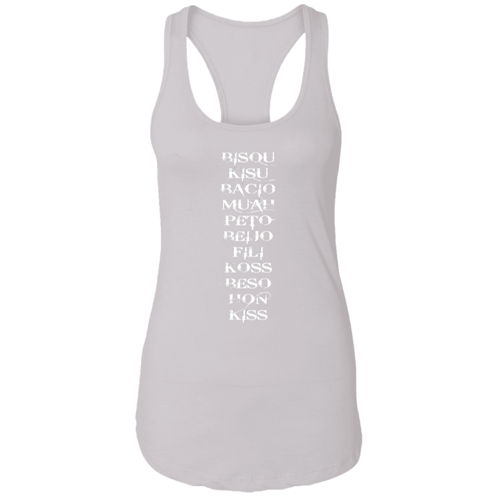 OLD983INWHITE NL1533 Ladies Ideal Racerback Tank