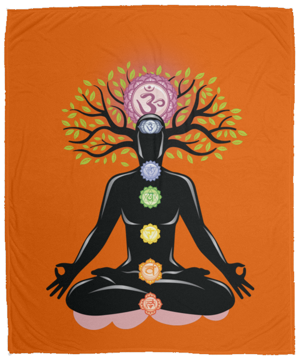 CHAKRAS PLUSH BLANKET (12 STYLES AND SIZES)