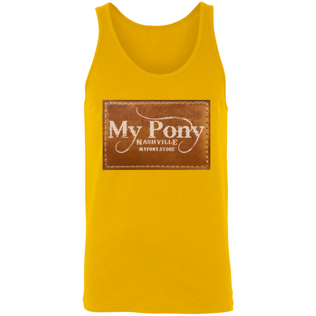 MY PONY NASHVILLE BRAND 3480 Unisex Tank