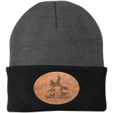 TURNIN AND BURNIN ON LEATHER CP90 Knit Cap - Patch