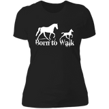 BORN TO WALK NL3900 Ladies' Boyfriend T-Shirt