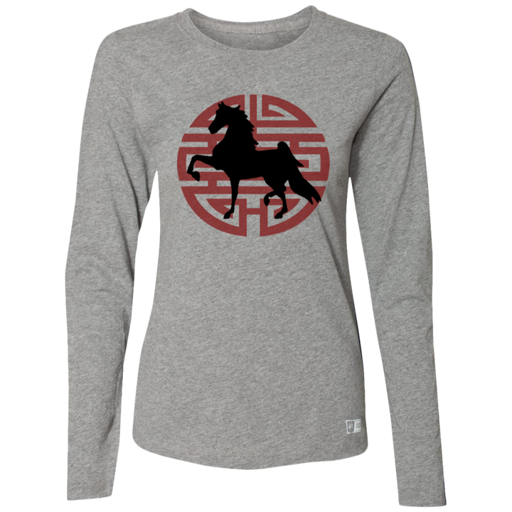 SADDLEBRED JAPANESE ART 64LTTX Ladies’ Essential Dri-Power Long Sleeve Tee
