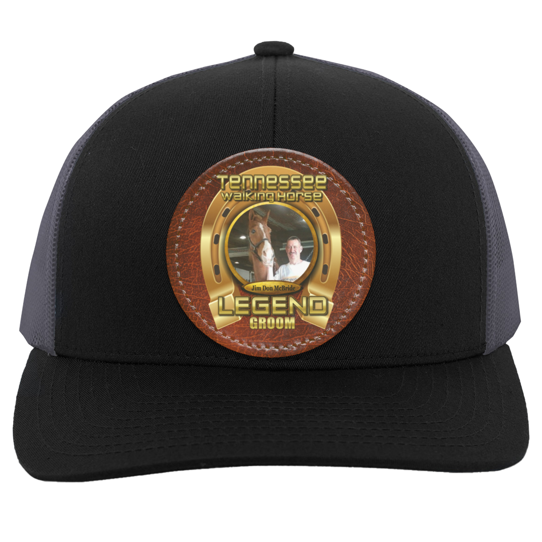 JIM DON MCBRIDE (TWH LEGENDS) HAT 104C Trucker Snap Back - Patch