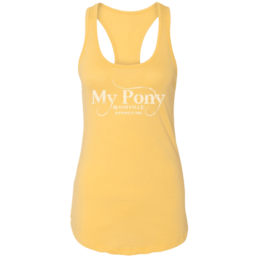 MY PONY NASHVILLE NL1533 Ladies Ideal Racerback Tank