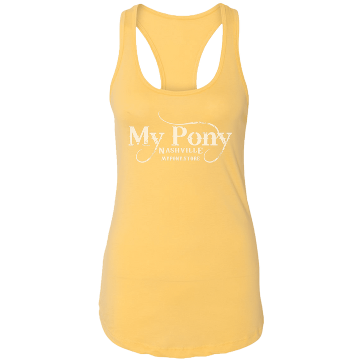 MY PONY NASHVILLE NL1533 Ladies Ideal Racerback Tank
