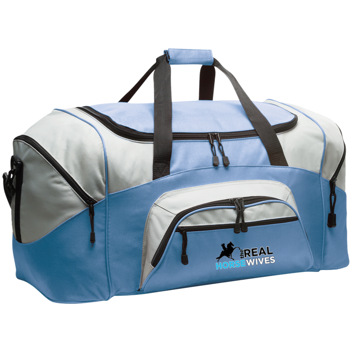 THE REAL HORSE WIVES BG99 Colorblock Sport Duffel