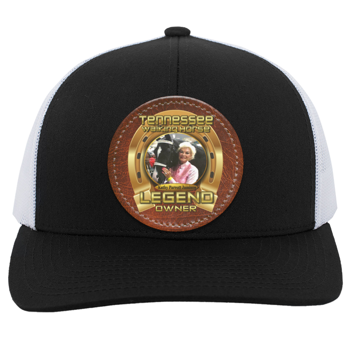 KATHY PARROTT JAMISON (TWH LEGENDS) HAT 104C Trucker Snap Back - Patch